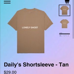 LONELY GHOST - DAILYS SHORTSLEEVE